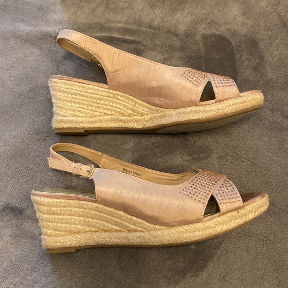 Karen Scott Rope Wedges - Picture 3 of 5